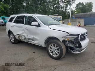 2014 Dodge Durango SXT with VIN 1C4RDJAG4EC323423, listed as a Copart auction lot 60159145 with 160,022 mi miles and Salvage title. Bid and sale history available at DreamBid. Image 4.