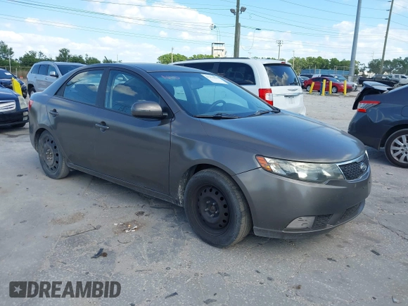 2012 Kia Forte EX with VIN KNAFU4A26C5586892, listed as a IAAI auction lot 41955870 with 170,364 mi miles. Bid and sale history available at carsss.com. Image 1.