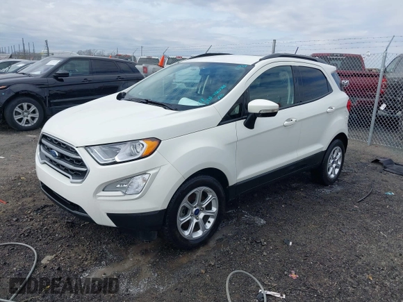 2019 Ford EcoSport SE with VIN MAJ3S2GE5KC303920, listed as a IAAI auction lot 41662368 with 91,207 mi miles and . Bid and sale history available at DreamBid. Image 2.