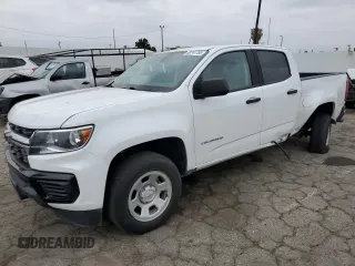2021 Chevrolet Colorado 2WD Work Truck with VIN 1GCGSBEA4M1115920, listed as a Copart auction lot 53741755 with 118,973 mi miles and Salvage title. Bid and sale history available at DreamBid. Image 1.