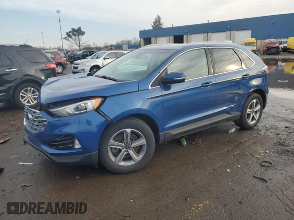 2020 Ford Edge SEL with VIN 2FMPK4J95LBA68600, listed as a Copart auction lot 51328365 with 59,841 mi miles and Salvage Title. Bid and sale history available at carsss.com. Image 1.