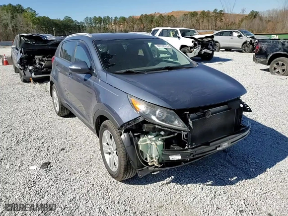 2013 Kia Sportage LX with VIN KNDPB3A27D7350684, listed as a Copart auction lot 46398255 with 110,505 mi miles and Salvage Title. Bid and sale history available at carsss.com. Image 11.