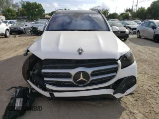 2022 Mercedes-Benz GLS with VIN 4JGFF5KE8NA620882, listed as a Copart auction lot 38109643 with 3,081 mi miles. Bid and sale history available at carsss.com. Image 5.