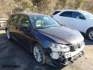 2012 Lexus CT 200h with VIN JTHKD5BH6C2109616, listed as a IAAI auction lot 41774576 with 95,628 mi miles. Bid and sale history available at carsss.com. Image 1.
