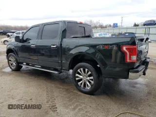 2016 Ford F-150 XLT with VIN 1FTEW1EFXGFB66220, listed as a Copart auction lot 43825645 with 97,227 mi miles and Salvage Title. Bid and sale history available at DreamBid. Image 2.