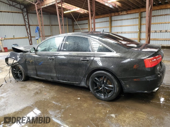 2015 Audi A6 with VIN WAUFFCFC9FN017044, listed as a Copart auction lot 51553694 with 181,733 mi miles and Salvage title. Bid and sale history available at DreamBid. Image 2.