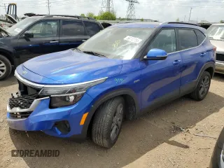2021 Kia Seltos S with VIN KNDEUCAA0M7082747, listed as a Copart auction lot 56712795 with 77,309 mi miles and Salvage title. Bid and sale history available at DreamBid. Image 1.