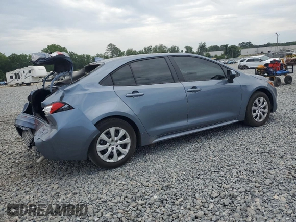 2025 Toyota Corolla LE z VIN 5YFB4MDEXSP255256, wystawiony jako Copart lot #56183985 z przebiegiem 8 052 mil mil oraz Szkoda całkowita • Salvage title. Historia ofert i sprzedaży dostępna na DreamBid. Obrazek 3.