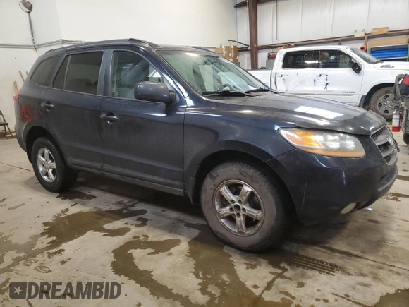 2009 Hyundai Santa Fe GL with VIN 5NMSG73E79H291789, listed as a Copart auction lot 86212984 with 249,365 mi miles and Salvage title. Bid and sale history available at DreamBid. Image 4.