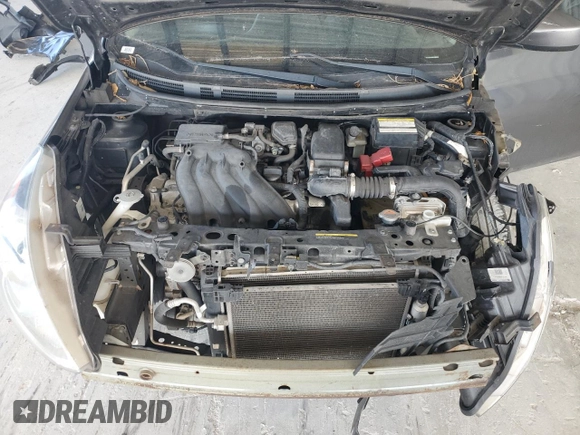 2016 Nissan Versa S with VIN 3N1CN7AP4GL869218, listed as a Copart auction lot 51063725 with 100,024 mi miles and Salvage Title. Bid and sale history available at carsss.com. Image 11.