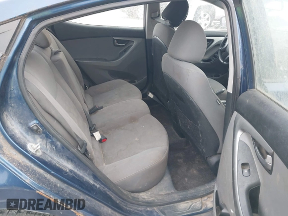 2016 Hyundai Elantra SE with VIN 5NPDH4AE7GH672890, listed as a IAAI auction lot 41087145 with 157,540 mi miles. Bid and sale history available at carsss.com. Image 8.