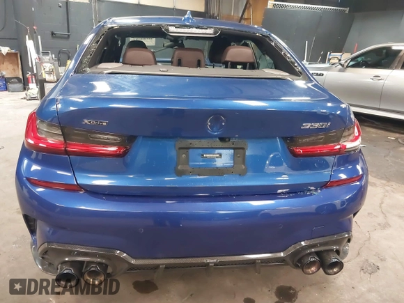 2020 BMW 3 Series 330i xDrive with VIN 3MW5R7J07L8B16306, listed as a IAAI auction lot 41608397 with 28,337 mi miles and . Bid and sale history available at DreamBid. Image 16.