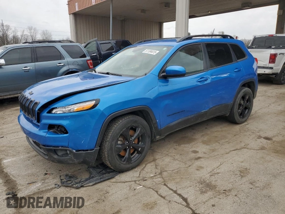 2018 Jeep Cherokee Latitude with VIN 1C4PJLCB0JD576773, listed as a Copart auction lot 51104415 with 136,063 mi miles and Salvage Title. Bid and sale history available at carsss.com. Image 1.