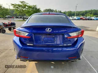 2018 Lexus RC 350 with VIN JTHSZ5BC5J5008553, listed as a Copart auction lot 60472575 with 116,525 mi miles and Salvage title. Bid and sale history available at DreamBid. Image 6.