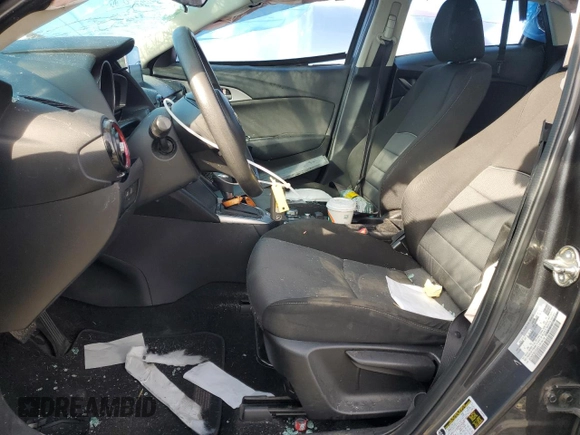 2017 Mazda CX-3 Sport with VIN JM1DKDB78H0155923, listed as a Copart auction lot 81420504 with 103,831 mi miles and Salvage Title. Bid and sale history available at carsss.com. Image 7.
