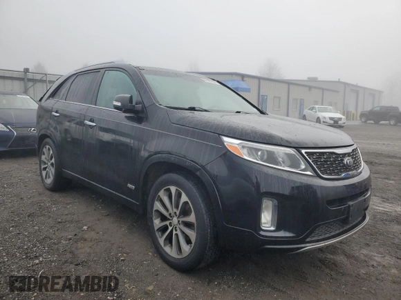 2015 Kia Sorento SX with VIN 5XYKWDA79FG614297, listed as a Copart auction lot 81997894 with 113,274 mi miles and Non Repairable. Bid and sale history available at carsss.com. Image 4.