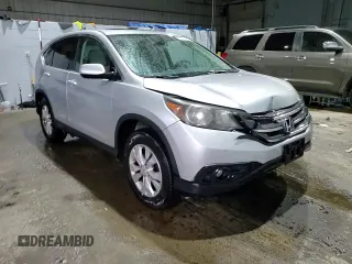 2014 Honda CR-V EX with VIN 2HKRM4H54EH605393, listed as a Copart auction lot 46480965 with 117,489 mi miles and Salvage Title. Bid and sale history available at carsss.com. Image 14.