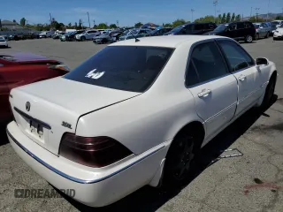 2002 Acura RL with VIN JH4KA966X2C005549, listed as a Copart auction lot 55038214 with 189,488 mi miles and Salvage Title. Bid and sale history available at carsss.com. Image 3.
