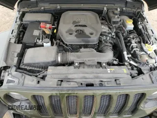 2021 Jeep Wrangler Unlimited Sahara Altitude с VIN 1C4HJXEN3MW668178, выставлен на аукционе Copart как лот 53570985 с пробегом Не указан миль и Списание • Salvage title. История ставок и продаж доступна на DreamBid. Изображение 12.