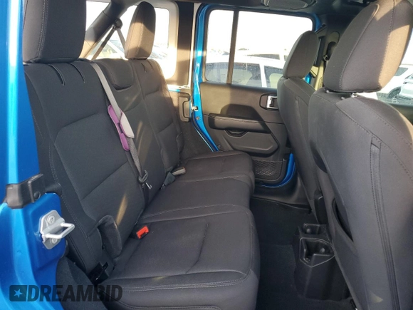 2022 Jeep Wrangler Unlimited Sahara z VIN 1C4HJXEG3NW246088, wystawiony jako Copart lot #74558574 z przebiegiem Nie podano mil oraz Nie do naprawy • Non repairable. Historia ofert i sprzedaży dostępna na DreamBid. Obrazek 11.