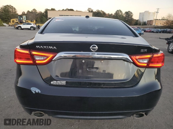 2016 Nissan Maxima SV with VIN 1N4AA6AP7GC413032, listed as a Copart auction lot 84396534 with 91,495 mi miles and Salvage title. Bid and sale history available at DreamBid. Image 6.