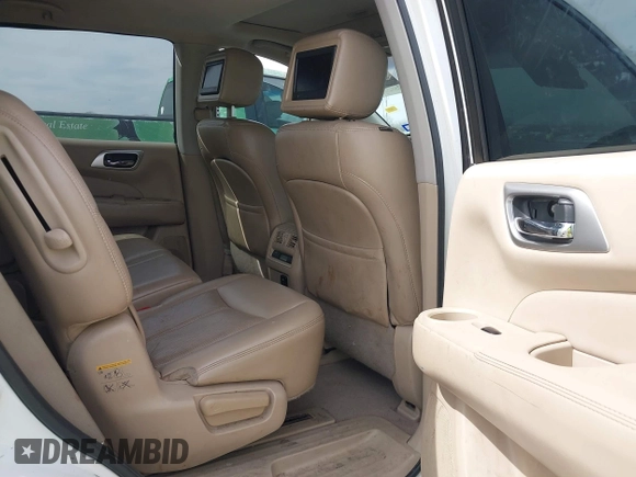 2014 Nissan Pathfinder Platinum with VIN 5N1AR2MN3EC693904, listed as a IAAI auction lot 41774522 with 151,477 mi miles and . Bid and sale history available at DreamBid. Image 8.