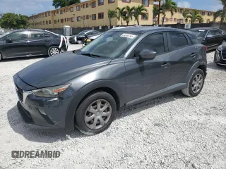2016 Mazda CX-3 Sport with VIN JM1DKBB74G0105670, listed as a Copart auction lot 54696195 with 155,679 mi miles and Salvage Title. Bid and sale history available at DreamBid. Image 1.