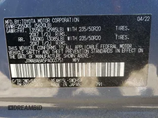 2023 Subaru Solterra Limited z VIN JTMABABA5PA003751, wystawiony jako Copart lot #52494935 z przebiegiem 66 701 mil mil oraz Szkoda całkowita • Salvage title. Historia ofert i sprzedaży dostępna na DreamBid. Obrazek 13.