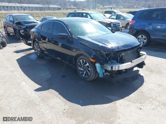 2016 Honda Civic Sedan EX with VIN 19XFC2F72GE072823, listed as a IAAI auction lot 41729129 with 93,290 mi miles. Bid and sale history available at carsss.com. Image 1.