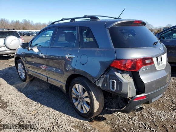 2010 Acura RDX Tech Pkg with VIN 5J8TB1H5XAA006365, listed as a Copart auction lot 44885065 with 165,594 mi miles and Salvage Title. Bid and sale history available at carsss.com. Image 2.