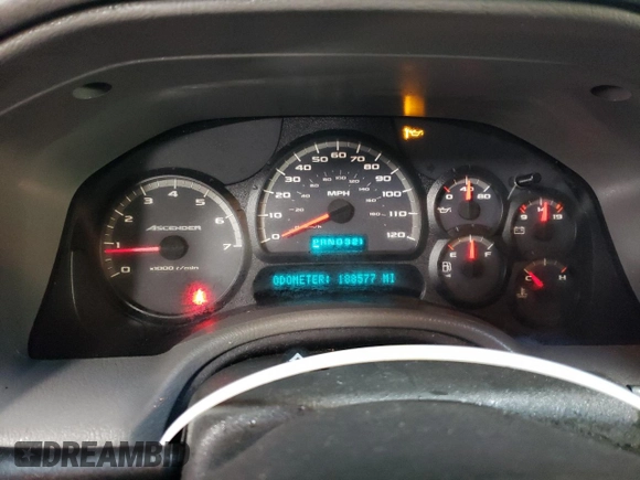 2005 Isuzu Ascender с VIN 4NUET16M156702303, выставлен на аукционе Copart как лот 86841274 с пробегом 188 577 миль миль и Списание • Salvage title. История ставок и продаж доступна на DreamBid. Изображение 9.