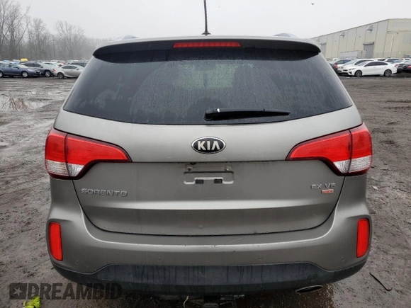 2014 Kia Sorento EX with VIN 5XYKUDA77EG468082, listed as a Copart auction lot 42286975 with 0 mi miles and Salvage Title. Bid and sale history available at carsss.com. Image 6.