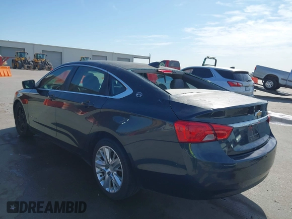 2015 Chevrolet Impala LS with VIN 1G11Z5SL0FU103024, listed as a IAAI auction lot 41793624 with 200,119 mi miles and . Bid and sale history available at DreamBid. Image 3.