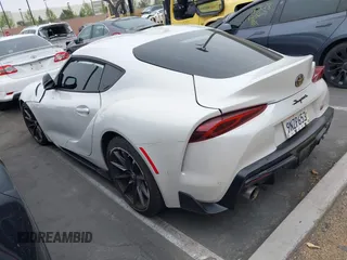 2024 Toyota Supra 3.0 with VIN WZ1DB0G09RW068052, listed as a IAAI auction lot 42164218 with 8,694 mi miles and . Bid and sale history available at DreamBid. Image 3.