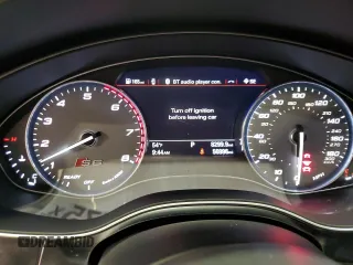 2018 Audi S6 Prestige with VIN WAUHFAFCXJN105218, listed as a Copart auction lot 51214475 with 56,996 mi miles and Salvage Title. Bid and sale history available at carsss.com. Image 9.