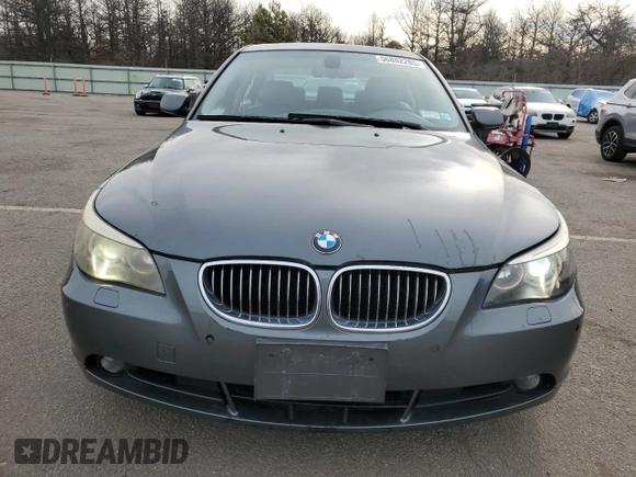 2007 BMW 5 Series 550i with VIN WBANB53507CP06606, listed as a Copart auction lot 50882285 with 127,910 mi miles and Clean Title. Bid and sale history available at DreamBid. Image 5.