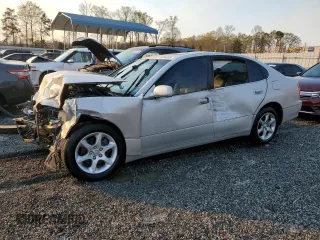 2001 Lexus GS 300 with VIN JT8BD69S710148070, listed as a Copart auction lot 50574035 with 159,555 mi miles and Salvage Title. Bid and sale history available at DreamBid. Image 1.