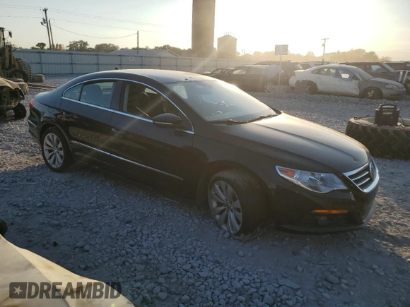 2010 Volkswagen CC Sport with VIN WVWMN7ANXAE564846, listed as a Copart auction lot 77343204 with 133,444 mi miles and Salvage Title. Bid and sale history available at DreamBid. Image 4.