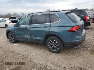 2019 Volkswagen Tiguan SE with VIN 3VV2B7AX0KM132572, listed as a Copart auction lot 54511475 with 65,394 mi miles and Salvage Title. Bid and sale history available at DreamBid. Image 2.