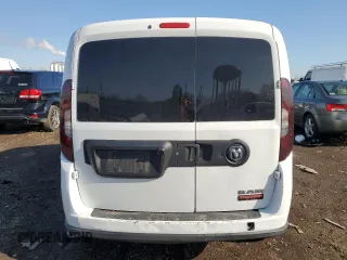 2015 Ram ProMaster City Cargo Tradesman SLT with VIN ZFBERFBT5F6A83975, listed as a Copart auction lot 51431795 with 270,778 mi miles and Salvage Title. Bid and sale history available at carsss.com. Image 6.