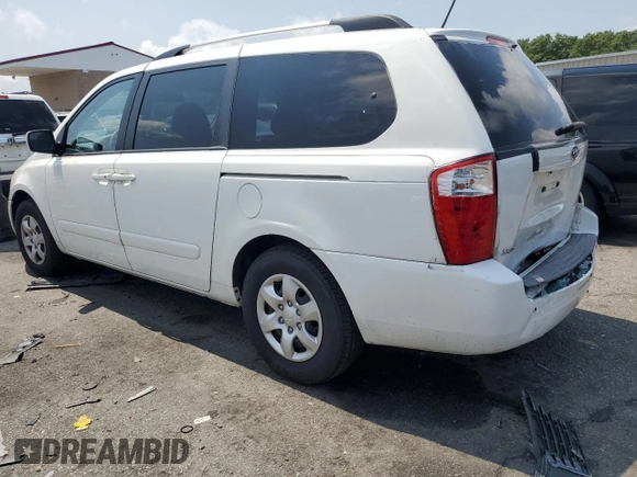 2010 Kia Sedona LX with VIN KNDMG4C39A6344077, listed as a Copart auction lot 64367004 with 201,150 mi miles and Salvage Title. Bid and sale history available at carsss.com. Image 2.