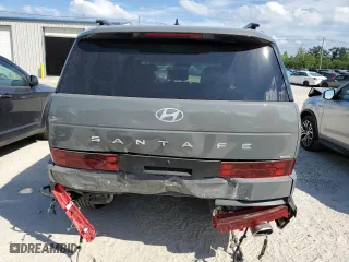 2024 Hyundai Santa Fe SEL with VIN 5NMP2DGL2RH013832, listed as a Copart auction lot 62630574 with 3,124 mi miles and Salvage Title. Bid and sale history available at carsss.com. Image 6.