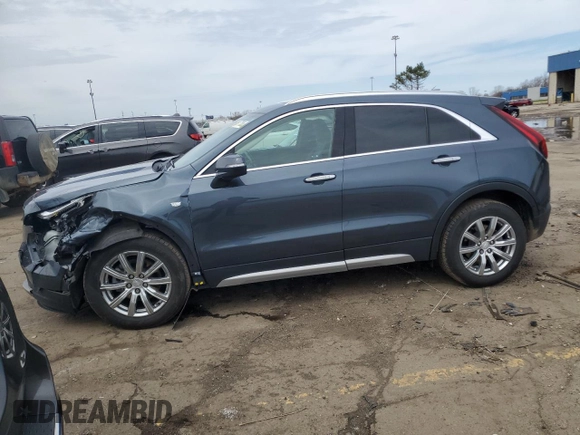 2020 Cadillac XT4 AWD Premium Luxury z VIN 1GYFZDR46LF017880, wystawiony jako Copart lot #51617765 z przebiegiem 42 325 mil mil oraz Czysty tytuł • Clean title. Historia ofert i sprzedaży dostępna na DreamBid. Obrazek 1.
