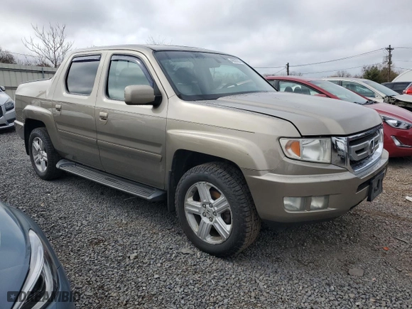 2011 Honda Ridgeline RTL with VIN 5FPYK1F51BB004639, listed as a Copart auction lot 49826765 with 284,356 mi miles and Clean Title. Bid and sale history available at carsss.com. Image 4.