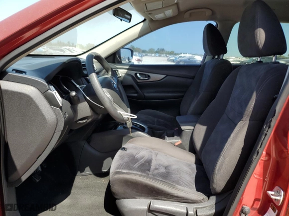 2015 Nissan Rogue S with VIN KNMAT2MT2FP504352, listed as a Copart auction lot 52797585 with 156,644 mi miles and Salvage Title. Bid and sale history available at carsss.com. Image 7.