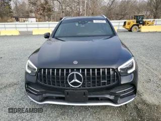 2020 Mercedes-Benz GLC with VIN W1N0G6EB8LF823021, listed as a Copart auction lot 43723525 with 56,069 mi miles and Salvage Title. Bid and sale history available at carsss.com. Image 5.