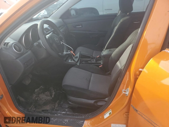 2006 Mazda 3 i with VIN JM1BK12F661446313, listed as a Copart auction lot 84544614 with 211,081 mi miles and Salvage Title. Bid and sale history available at carsss.com. Image 7.