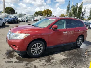 2015 Nissan Pathfinder Platinum with VIN 5N1AR2MN9FC721819, listed as a Copart auction lot 44792665 with 109,386 mi miles and Clean Title. Bid and sale history available at DreamBid. Image 1.