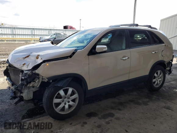 2011 Kia Sorento LX with VIN 5XYKT3A18BG171018, listed as a Copart auction lot 47173085 with 155,253 mi miles and Clean Title. Bid and sale history available at DreamBid. Image 1.