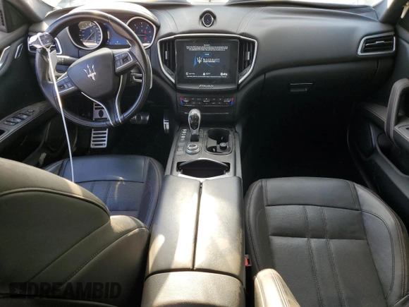 2018 Maserati Ghibli GranSport with VIN ZAM57XSSXJ1290876, listed as a Copart auction lot 73036224 with 50,344 mi miles and Clean Title. Bid and sale history available at carsss.com. Image 8.